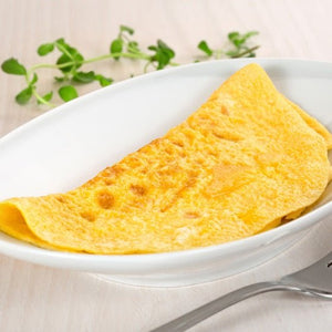 Omelette hyperprotéinée au fromage sans gluten