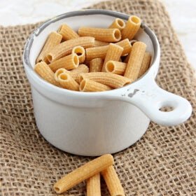 Pâtes hyperprotéinées rigatoni sachet individuel de 50g