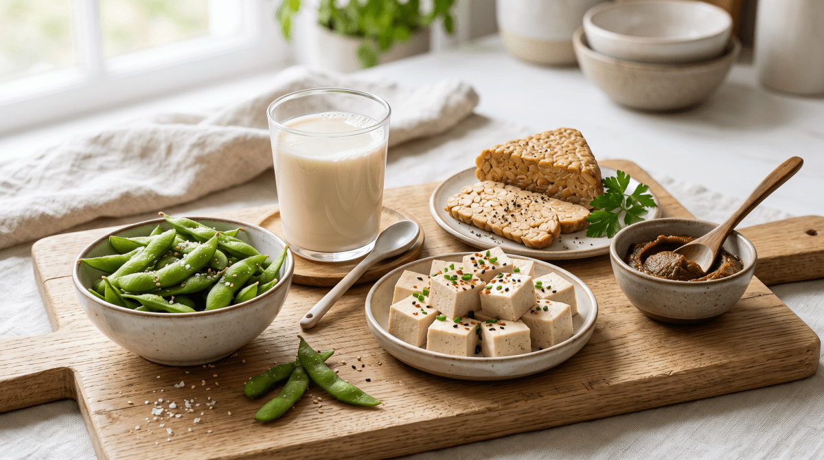 Dieta vegana con soia: 92% di vampate di calore in meno - Mincidelice