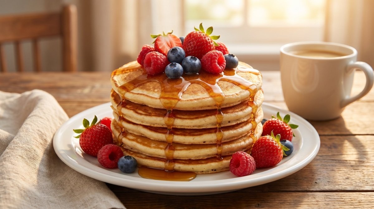 Glutenfreie Protein-Pancakes: 6 getestete Rezepte (alternative Mehle + Makros) - Mincidelice