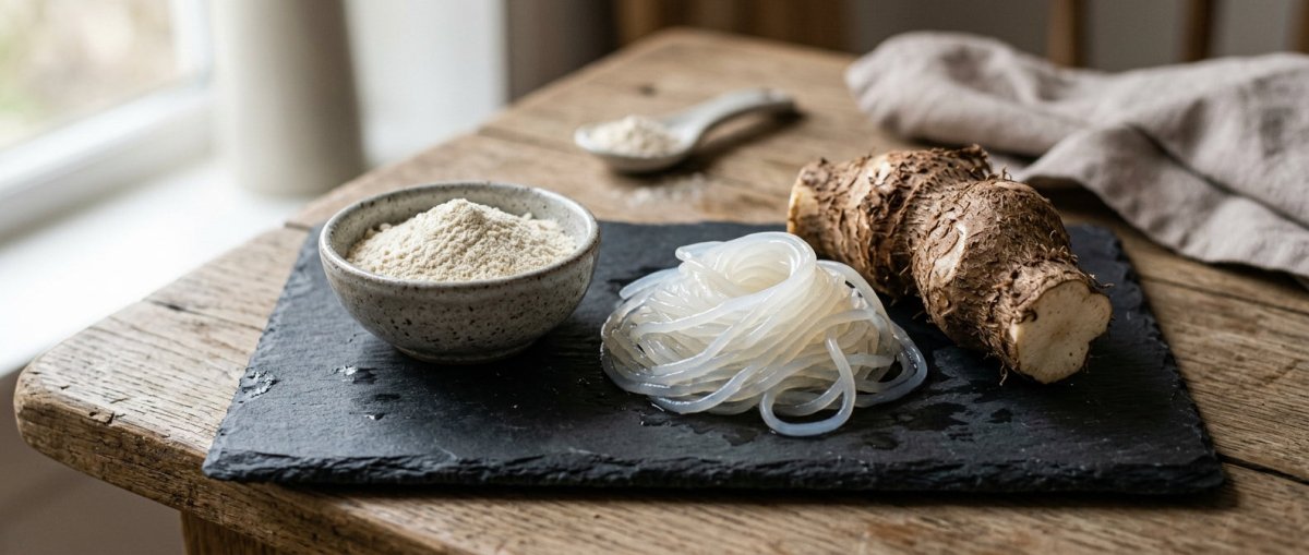 Konjac: la guida completa della fibra snellente a 0 calorie - Mincidelice