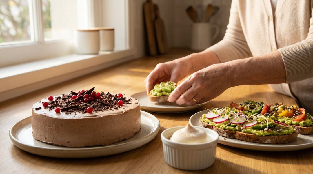 Leichte Weihnachten: Bûche mit 150 kcal, gesunde Toasts und verblüffende Häppchen - Mincidelice