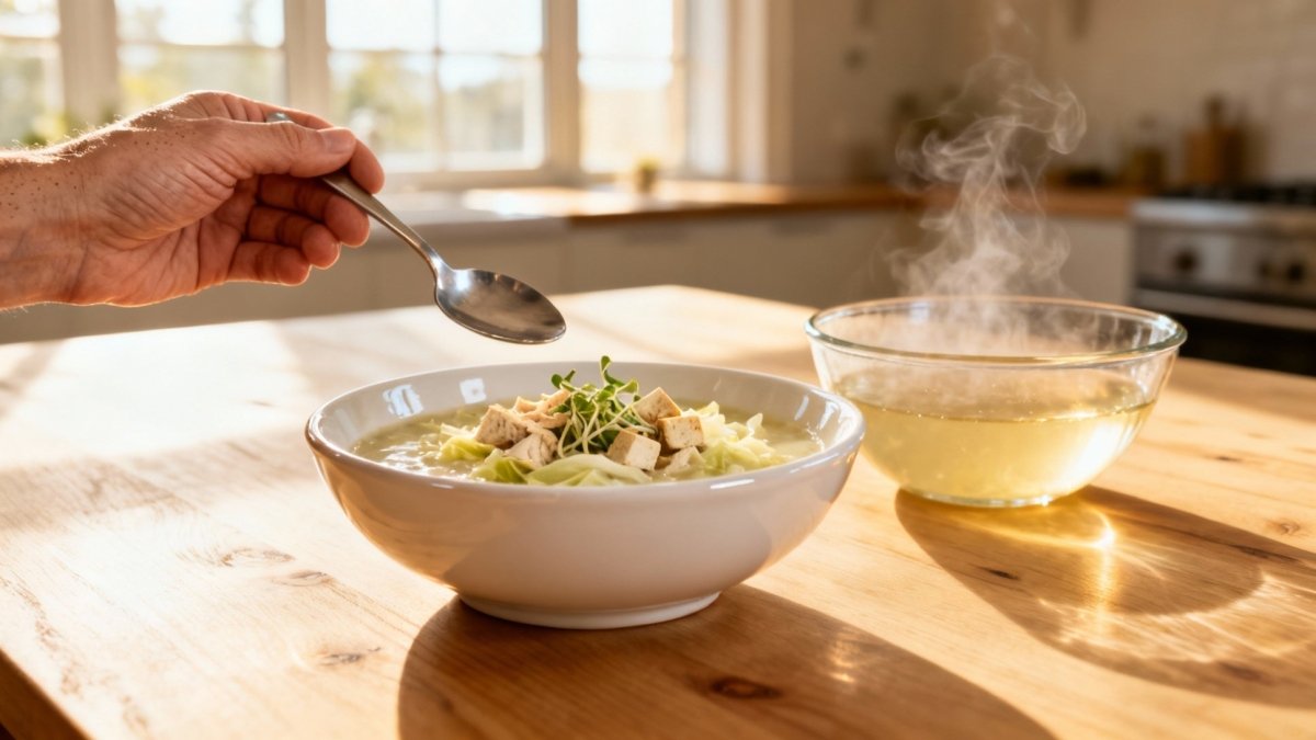 Soupe aux choux protéinée: fondre la graisse sans perdre vos muscles - Mincidelice