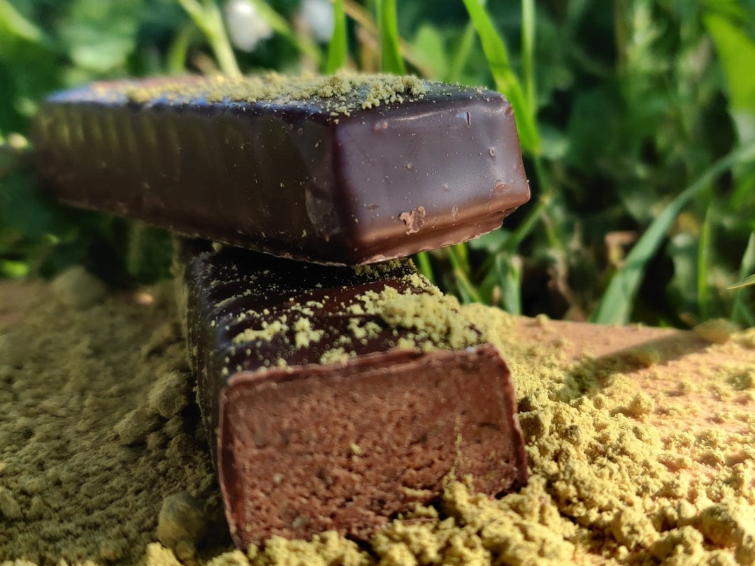 Barre chocolat collagene booster sans gluten - Mincidelice