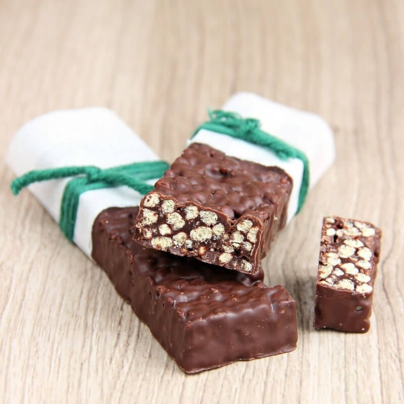 Barre crisp chocolat - Mincidelice
