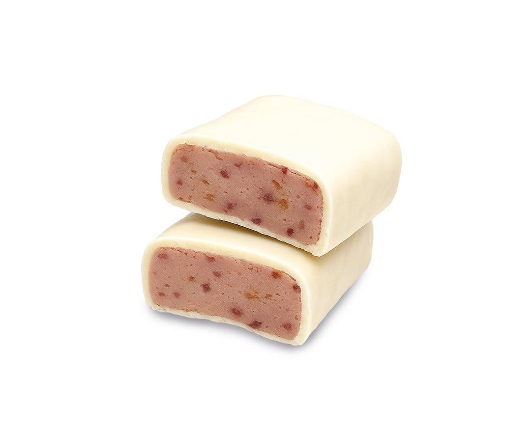 Barre hyperprotéinée crunch fraise & chocolat blanc enrichie en collagène - Mincidelice