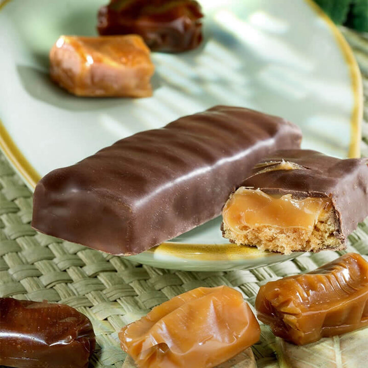 Barre toffee chocolat au lait - Mincidelice
