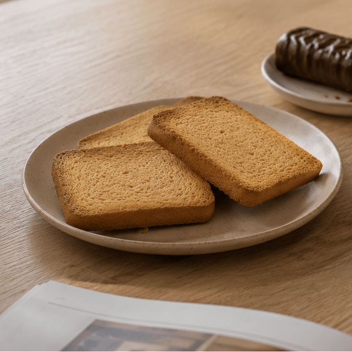 Biscottes dorées hyperprotéinées - Mincidelice