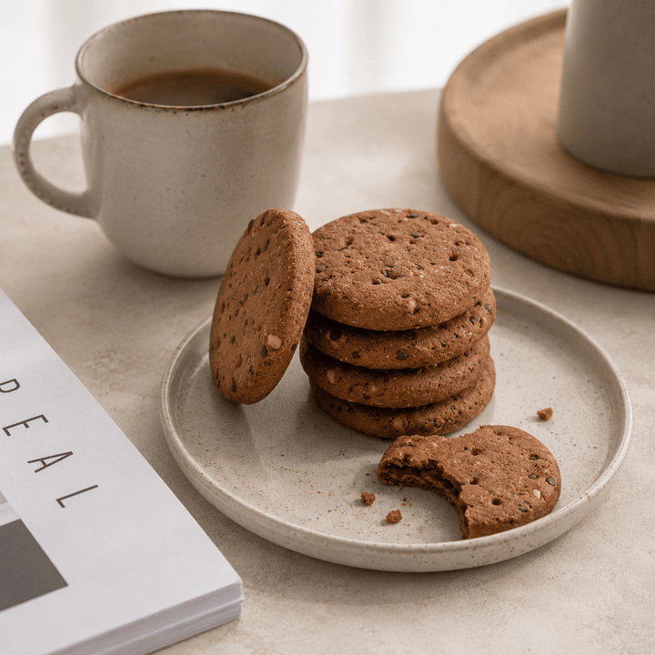 Biscuits chocolat noisette hyperprotéinés - Mincidelice