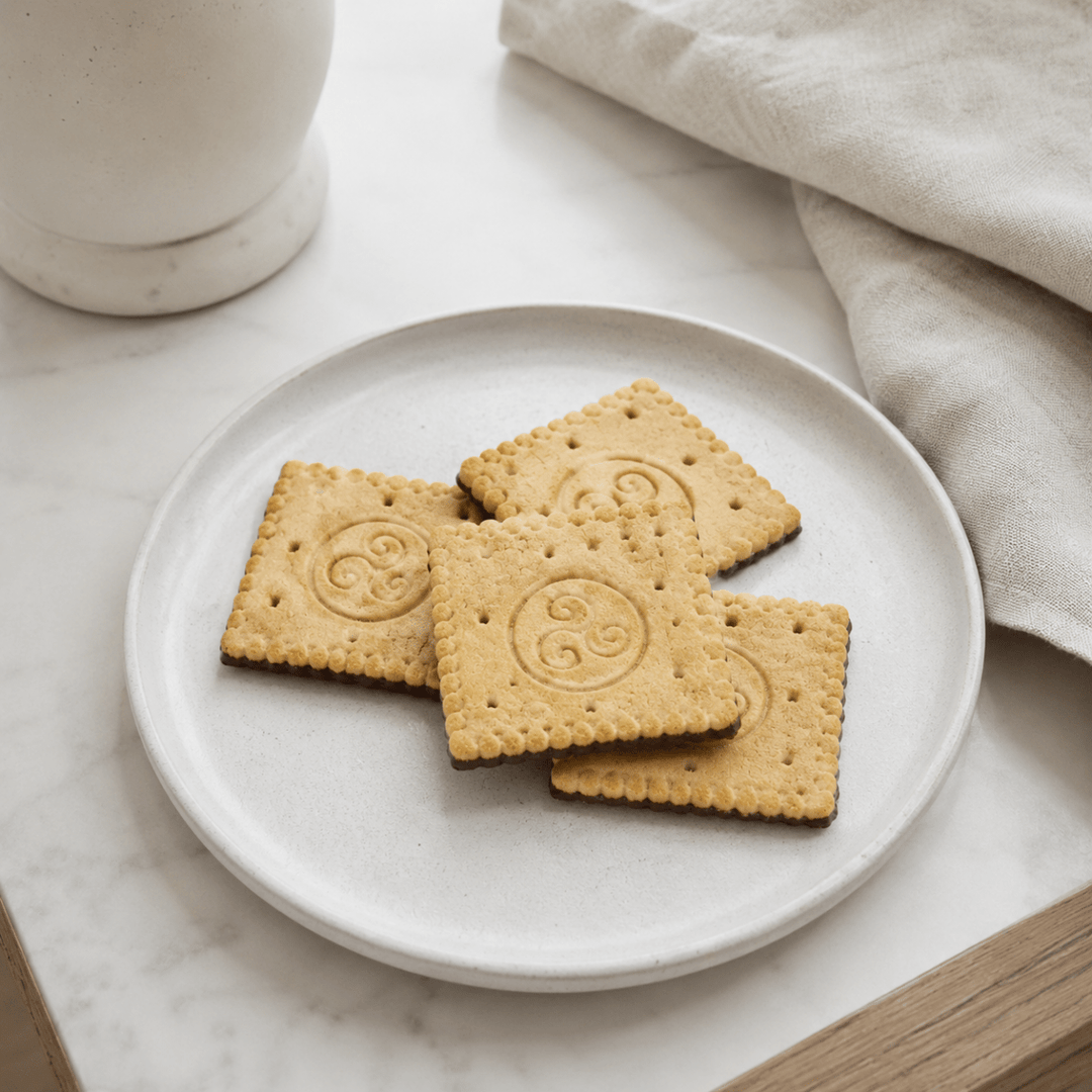 Biscuits petit beurre noix de coco et chocolat - Mincidelice