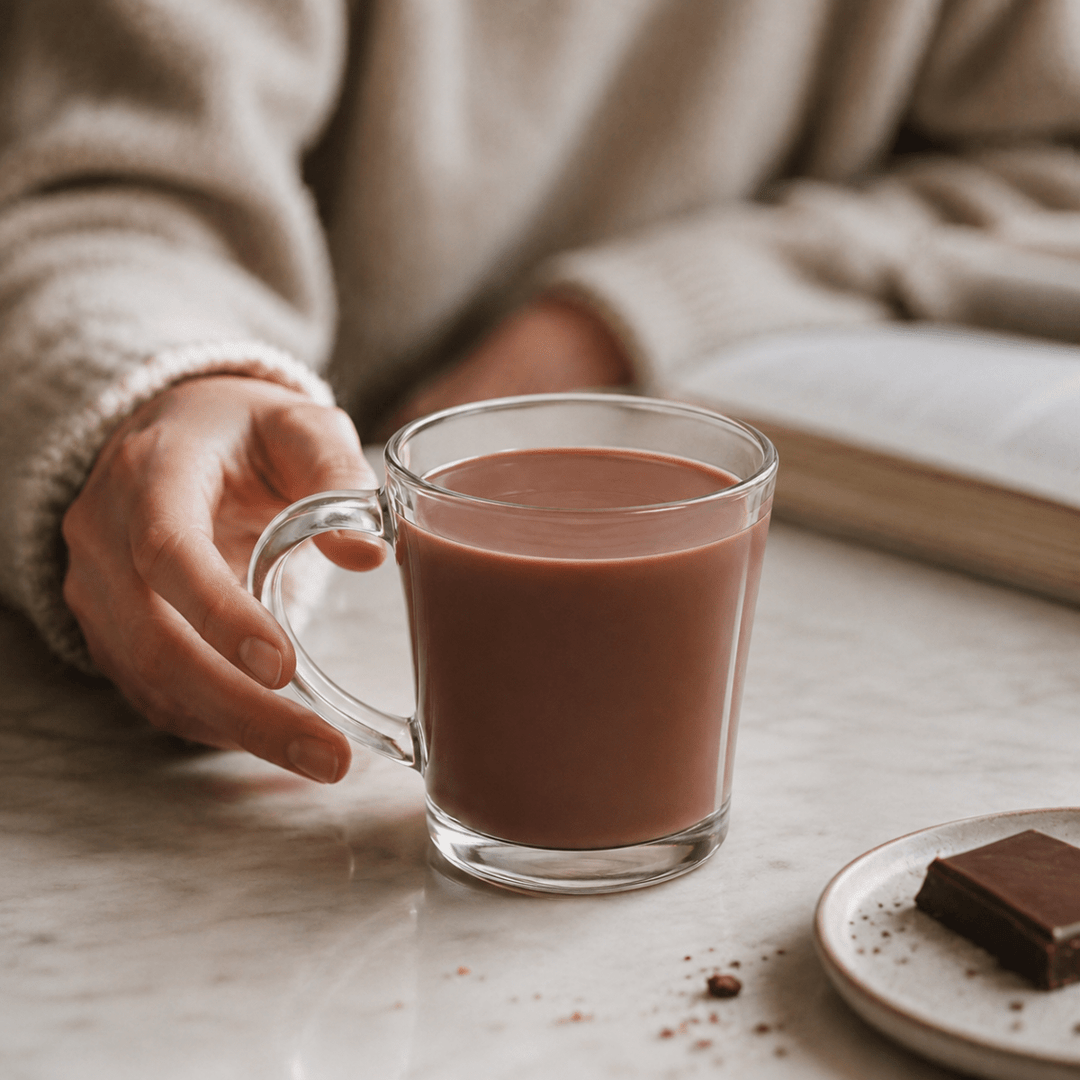 Boisson chocolat chaud intense hyperprotéinée sans gluten - Mincidelice