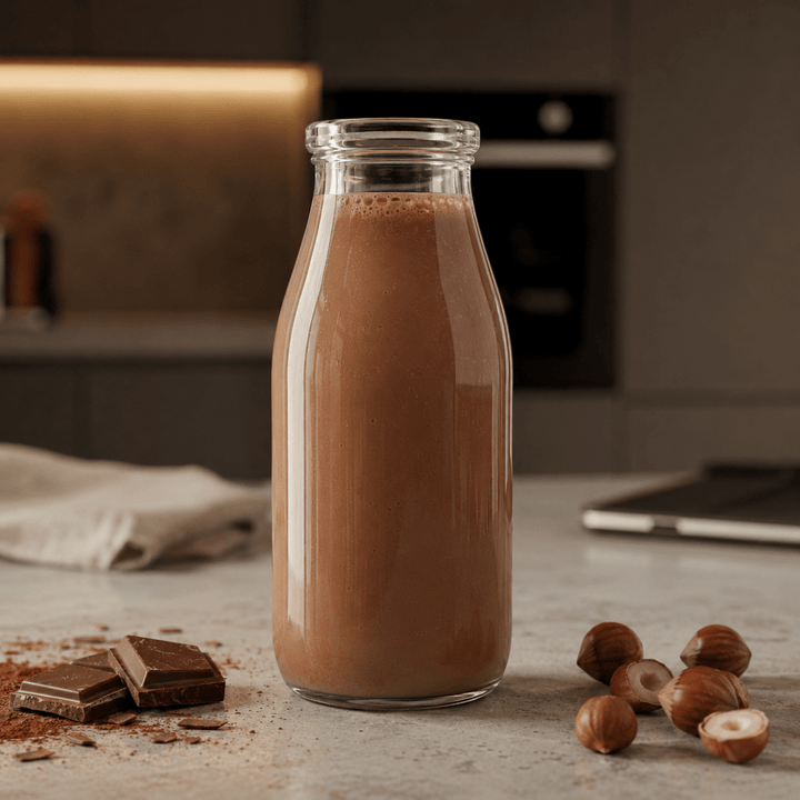 Boisson hyperprotéinée chocolat-noisette maxi sachet 450g - Mincidelice