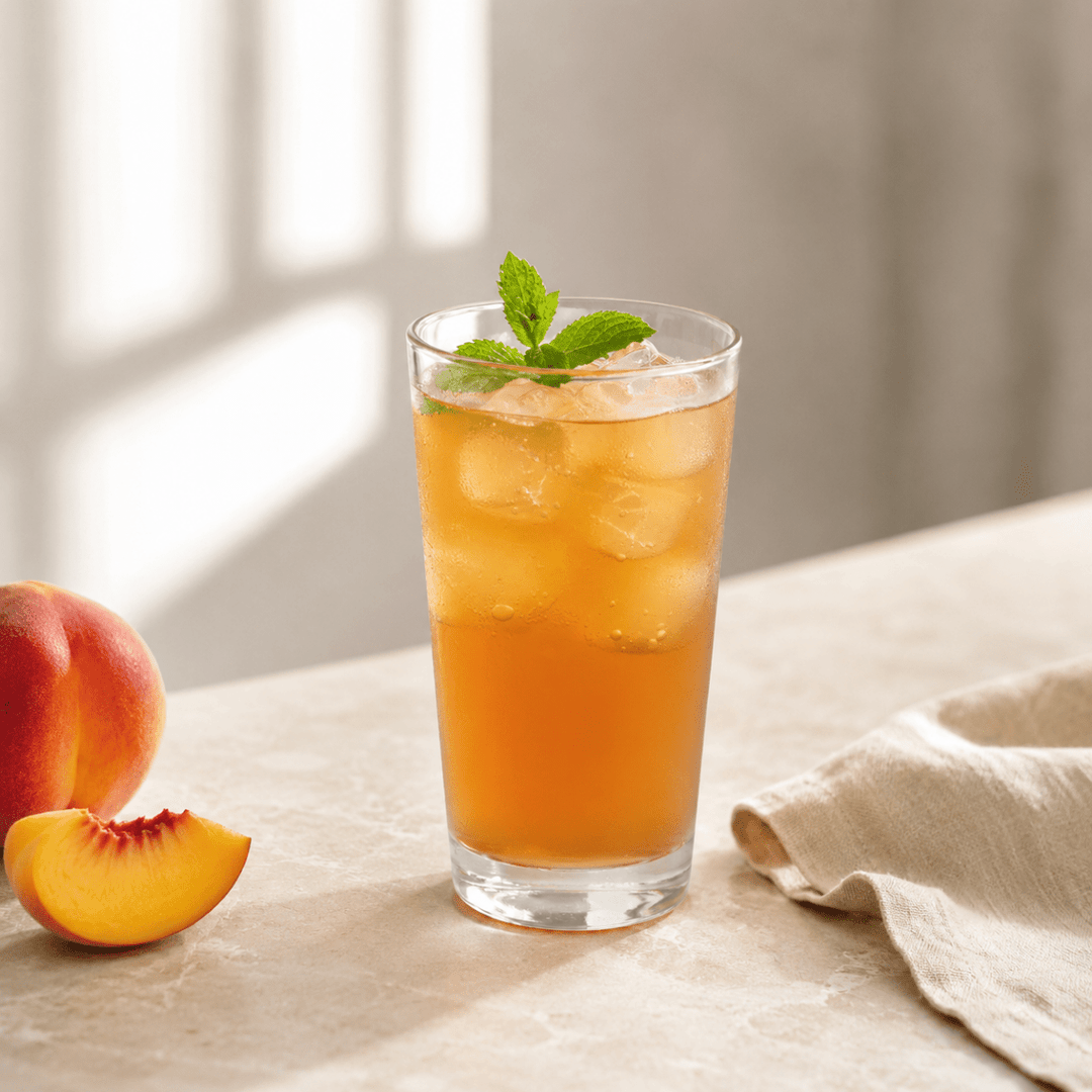 Boisson thé pêche hyperprotéinée au collagène Clear Proteine - Mincidelice