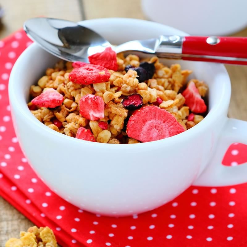 Céréales fruits rouges - Mincidelice