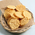 Gepuffte Proteinchips mit texanischem BBQ-Geschmack
