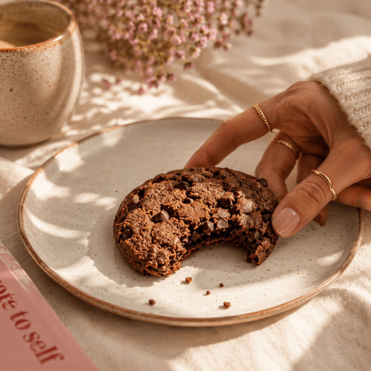 Cookie XL hyperprotéiné au 3 chocolat - Mincidelice