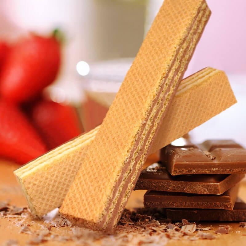 Gaufrette chocolat noisettes phase 2 - Mincidelice