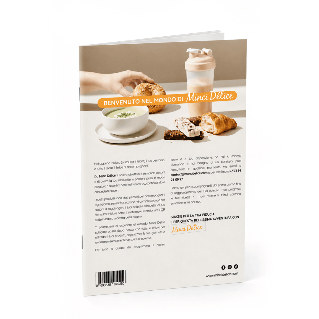 Guide pour cure hyperprotéinée Minci Délice - IT - Mincidelice