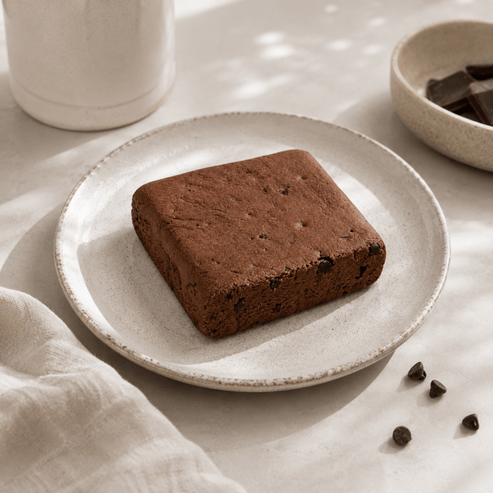 Maxi Brownie protéiné aux pépites de chocolat - Mincidelice