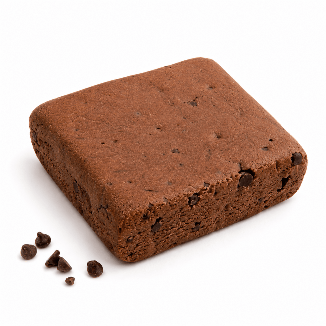 Maxi Brownie protéiné aux pépites de chocolat - Mincidelice