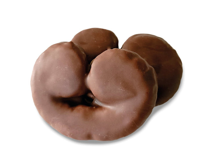 Mini biscuits palmiers hyerprotéinés enrobés au chocolat - Mincidelice
