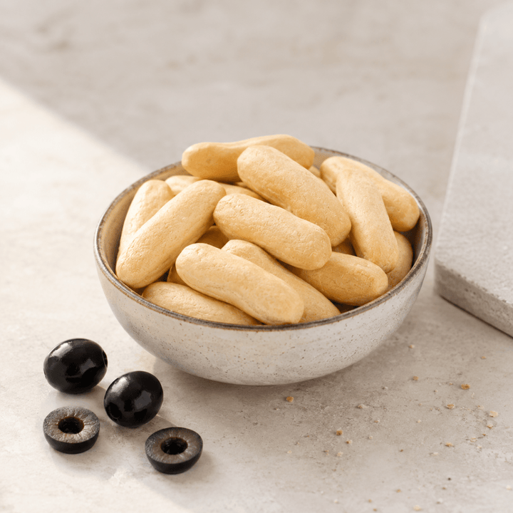 Mini gressins protéinés aux Olives - Mincidelice
