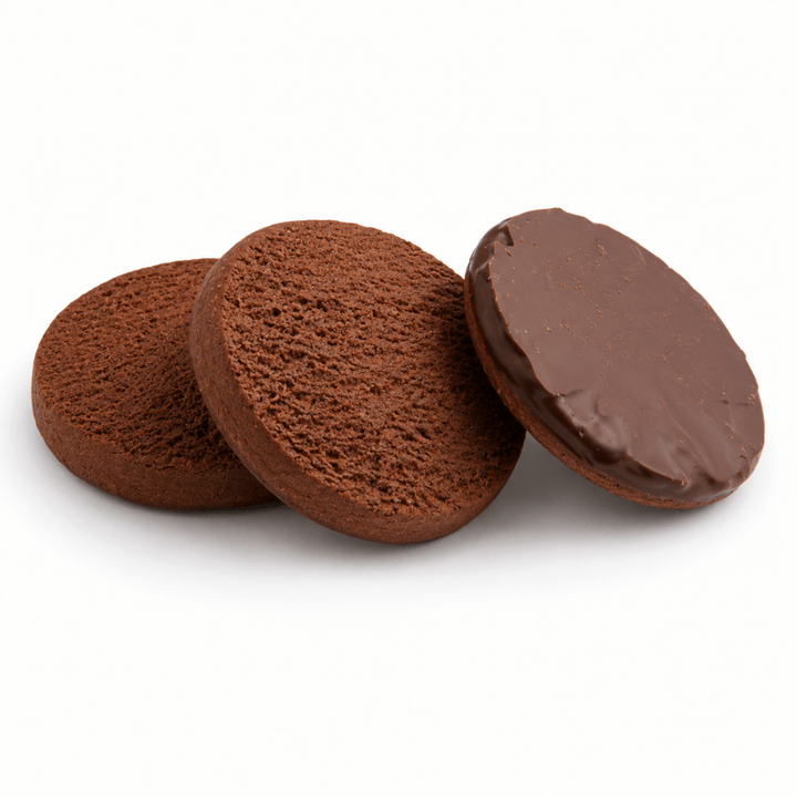 Mini palets protéinés shortbreads double chocolat - Mincidelice
