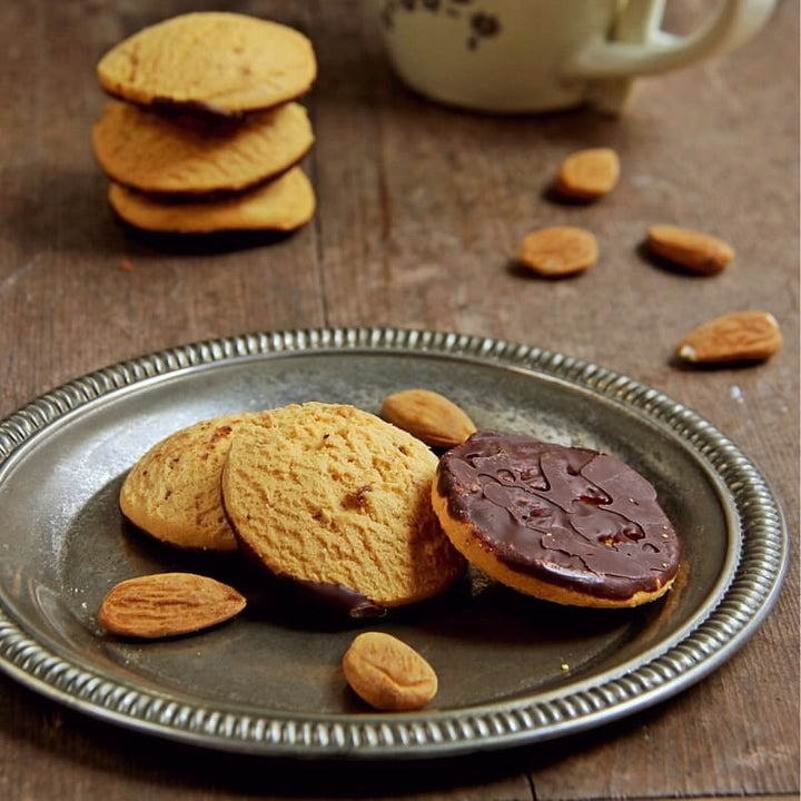 Mini palets shortbreads amande chocolat - Mincidelice
