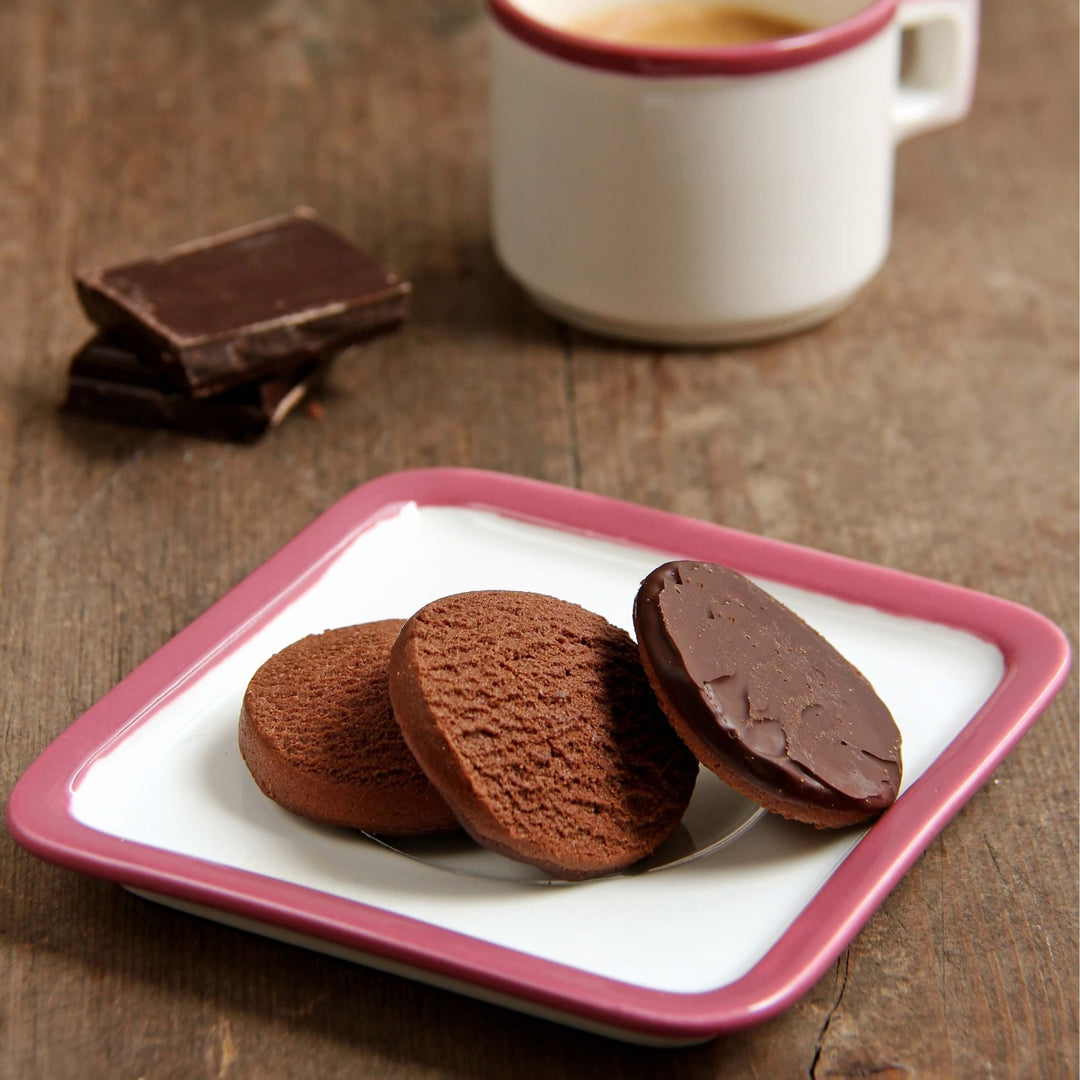 Mini palets shortbreads double chocolat - Mincidelice