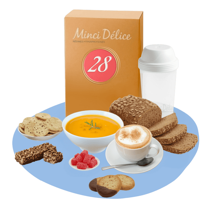 Régime hyperprotéiné 28 jours NORDIC BALANCE (jusqu'à - 9kg) - Mincidelice