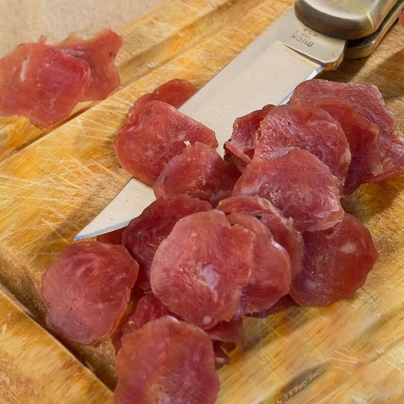 Saucisse sèche sans gras riche en protéines SG - Mincidelice